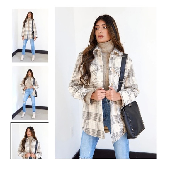 Plaid Shacket - Picture 3 of 6